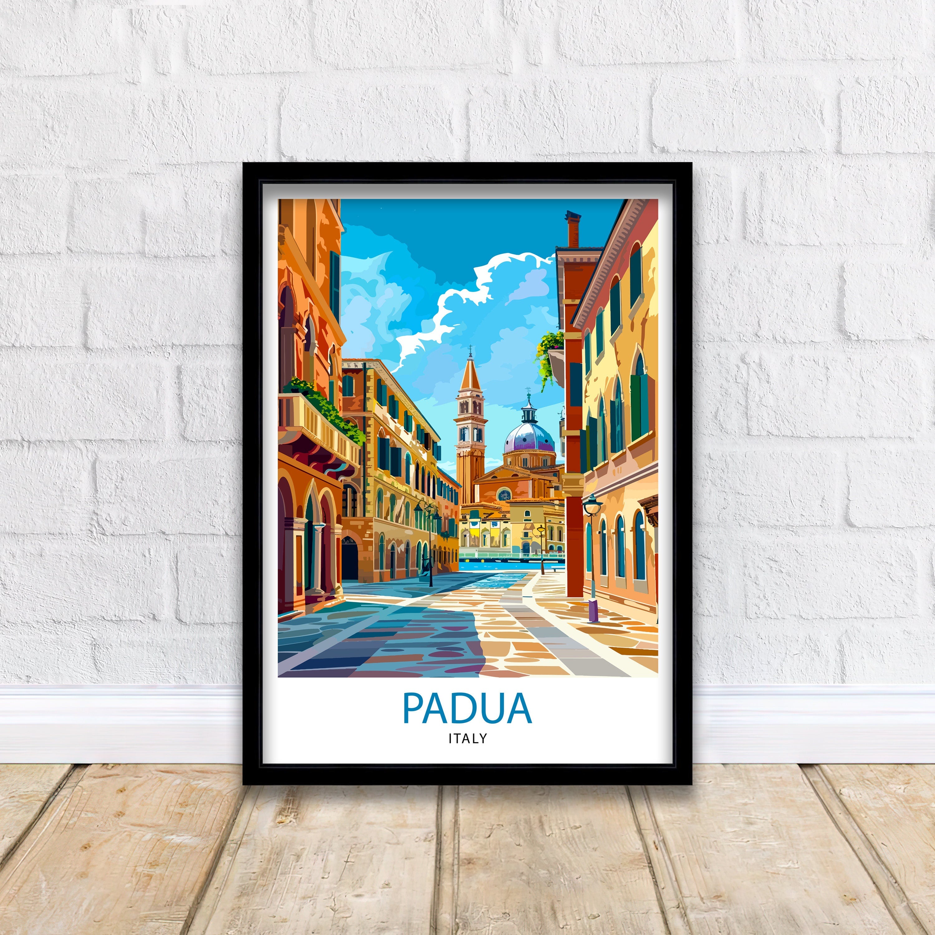 Padua Italy Travel Print Wall Decor Wall Art Padua Wall Hanging Home Décor Padua Gift Art Lovers Italy Art Lover Gift Print Art