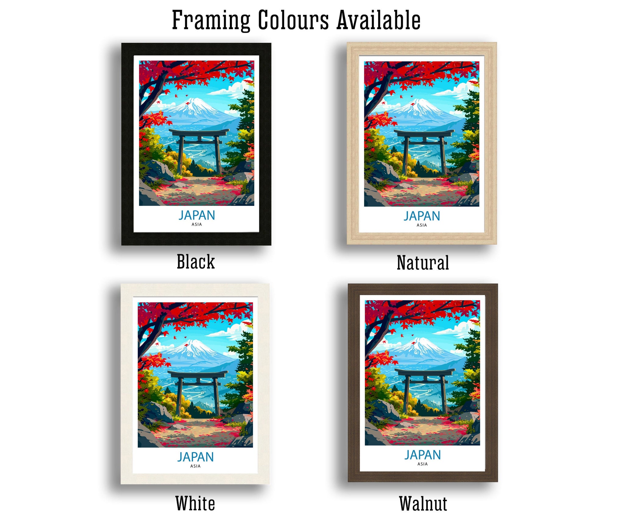 Japan Asia Travel Print Wall Decor Wall Art Japan Wall Hanging Home Décor Japan Gift Art Lovers Asia Art Lover Gift Print
