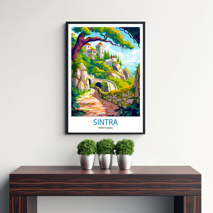 Sintra Portugal Print Sintra Wall Decor Sintra Poster Sintra Art Print Sintra Wall Art Gift for Sintra Travel Sintra Home Decor