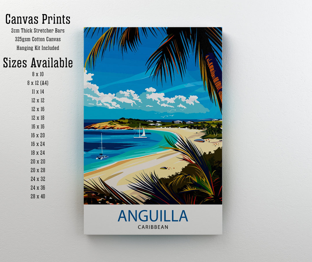 Anguilla Travel Poster