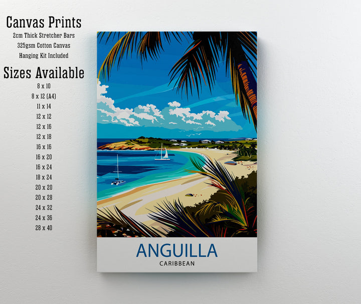 Anguilla Travel Poster