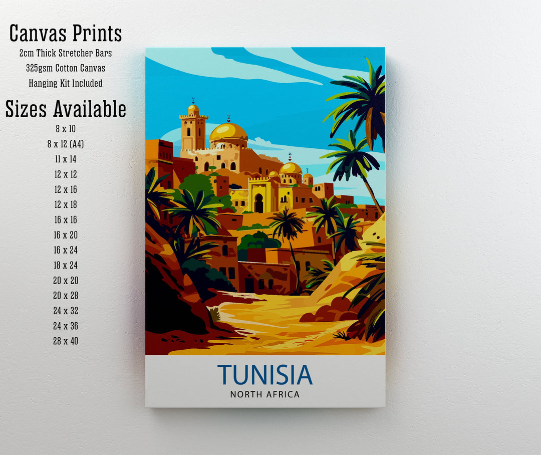 Tunisia Travel Poster