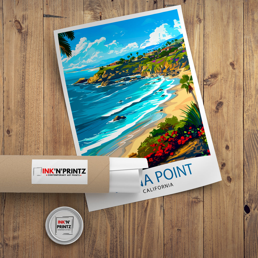 Dana Point California Travel Poster