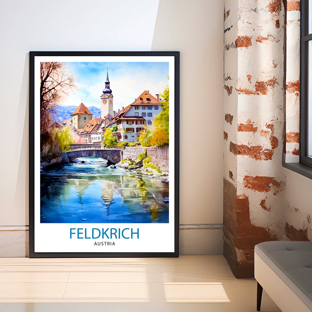 Feldkirch Austria Travel Print Wall Decor Wall Art Feldkirch Wall Hanging Home Décor Feldkirch Gift Art Lovers Austria Art Lover Gift