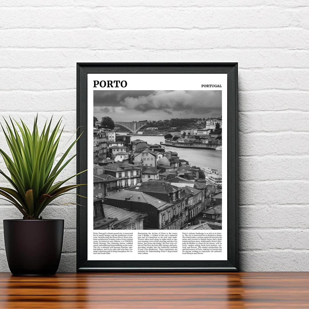 Porto Portugal Travel Print Wall Decor Wall Art Porto Wall Hanging Home Décor Porto Gift Art Lovers Portugal Art Lover Gift Print Art