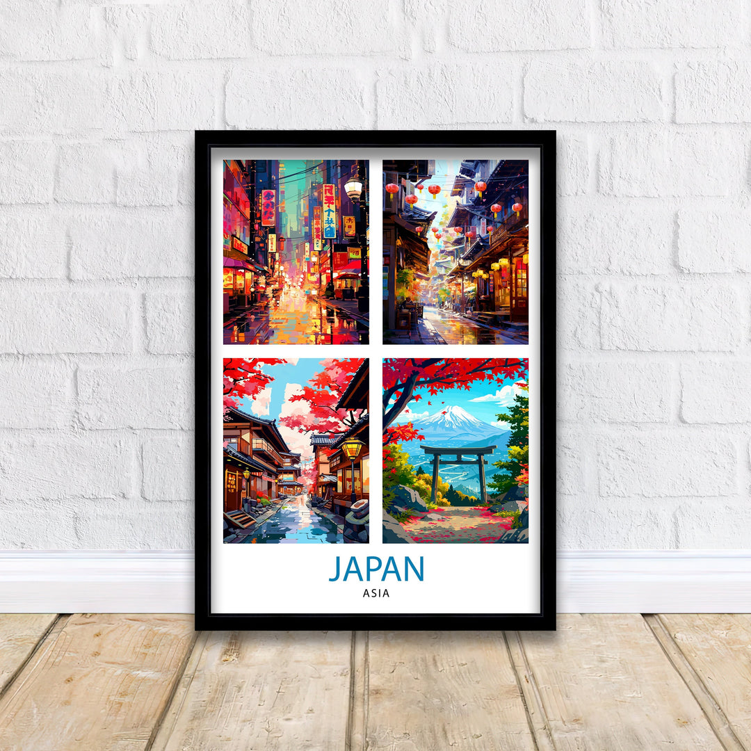 Japan Travel Poster