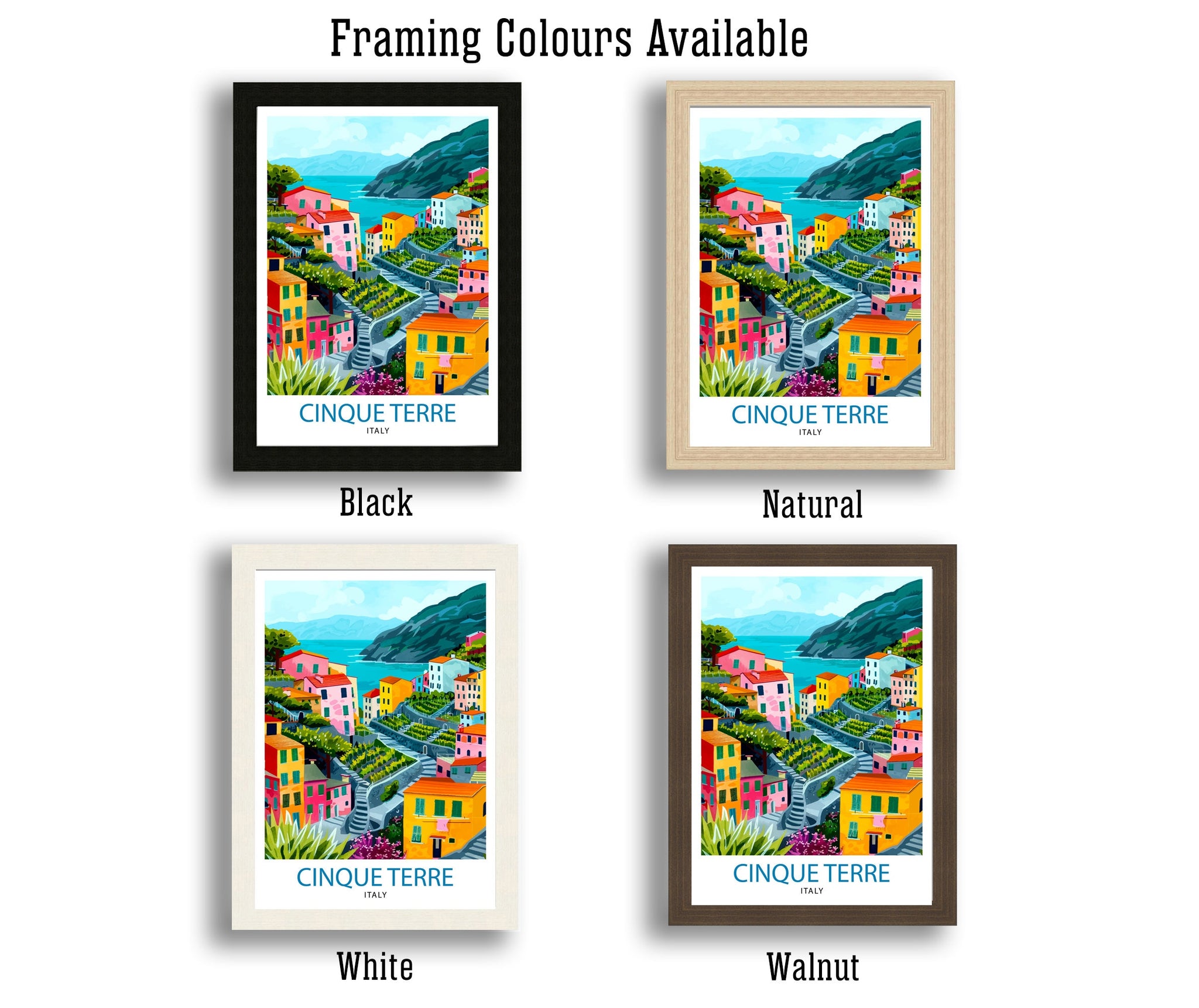 Cinque Terre Italy Travel Print Cinque Terre Wall Decor Cinque Terre Illustration Italy Travel Poster Gift For Italy Lovers Italy Home