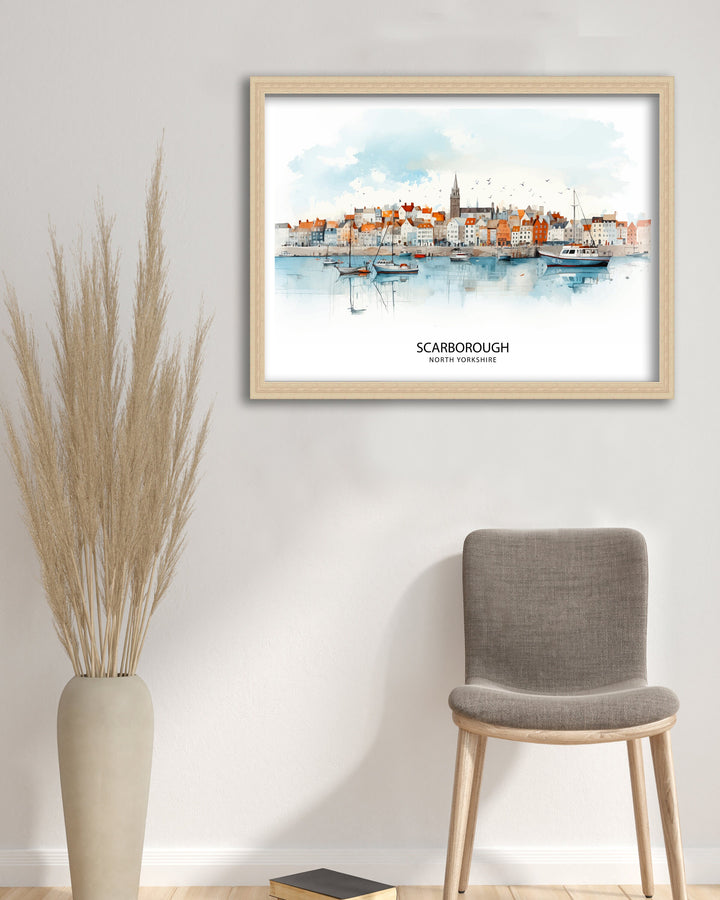 Scarborough Skyline Poster