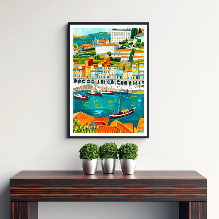 Porto Portugal Travel Poster