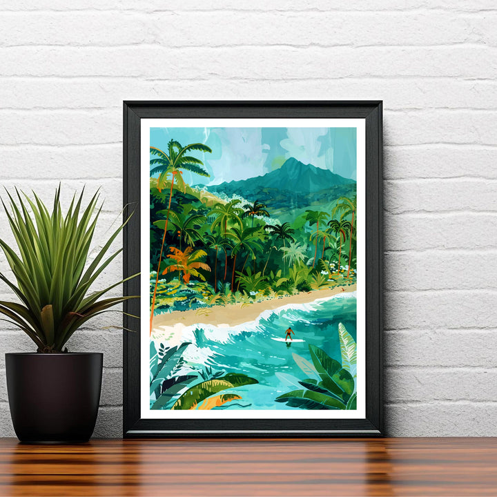 Hawaii Travel Poster