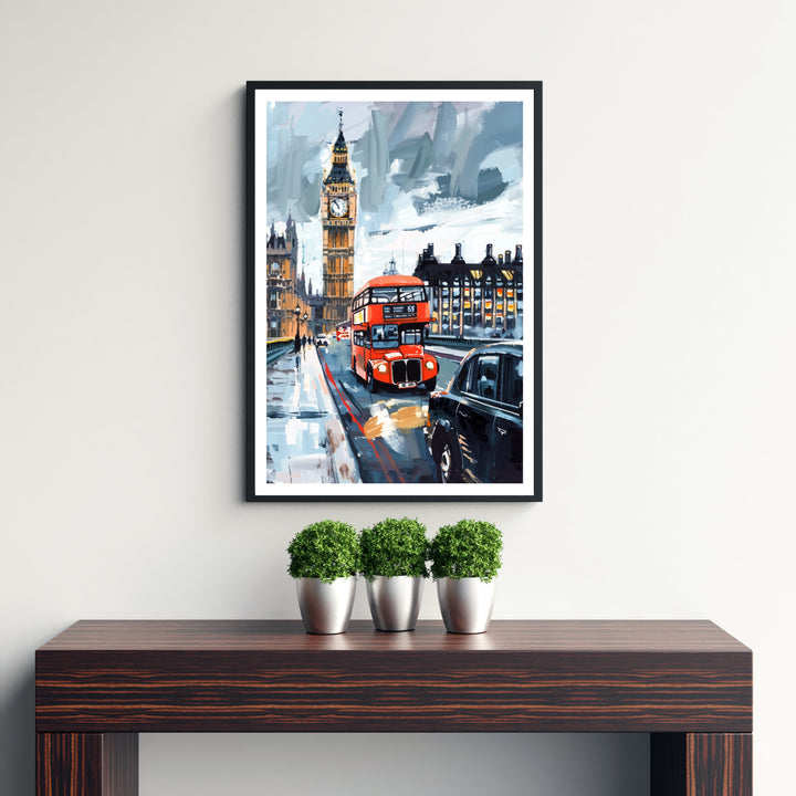 London Travel Print Wall Decor Wall Art London Wall Hanging Home Décor London Gift Art Lovers British Art Lover Gift Print Art