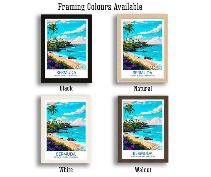 Bermuda Travel Print Wall Decor Wall Art Bermuda Wall Hanging Home Décor Bermuda Gift Art Lovers Bermuda Art Lover Gift Print Art