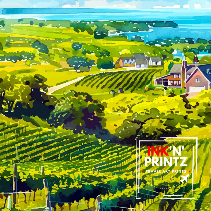 Prince Edward County Canada Travel Poster