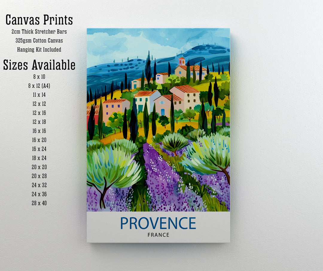 Provence France Travel Poster