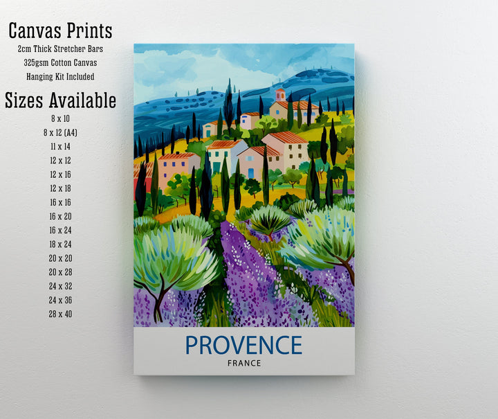 Provence France Travel Poster