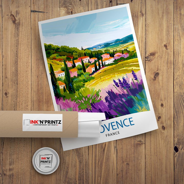 Provence France Travel Poster