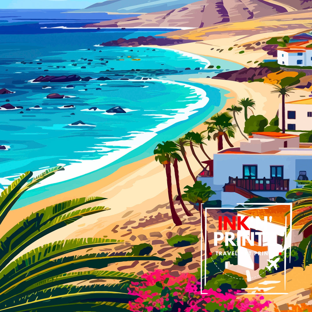 Fuerteventura Travel Poster