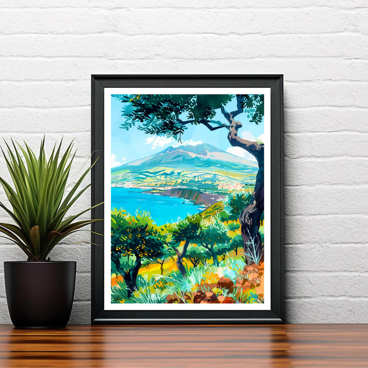 Sicily Travel Print Sicily