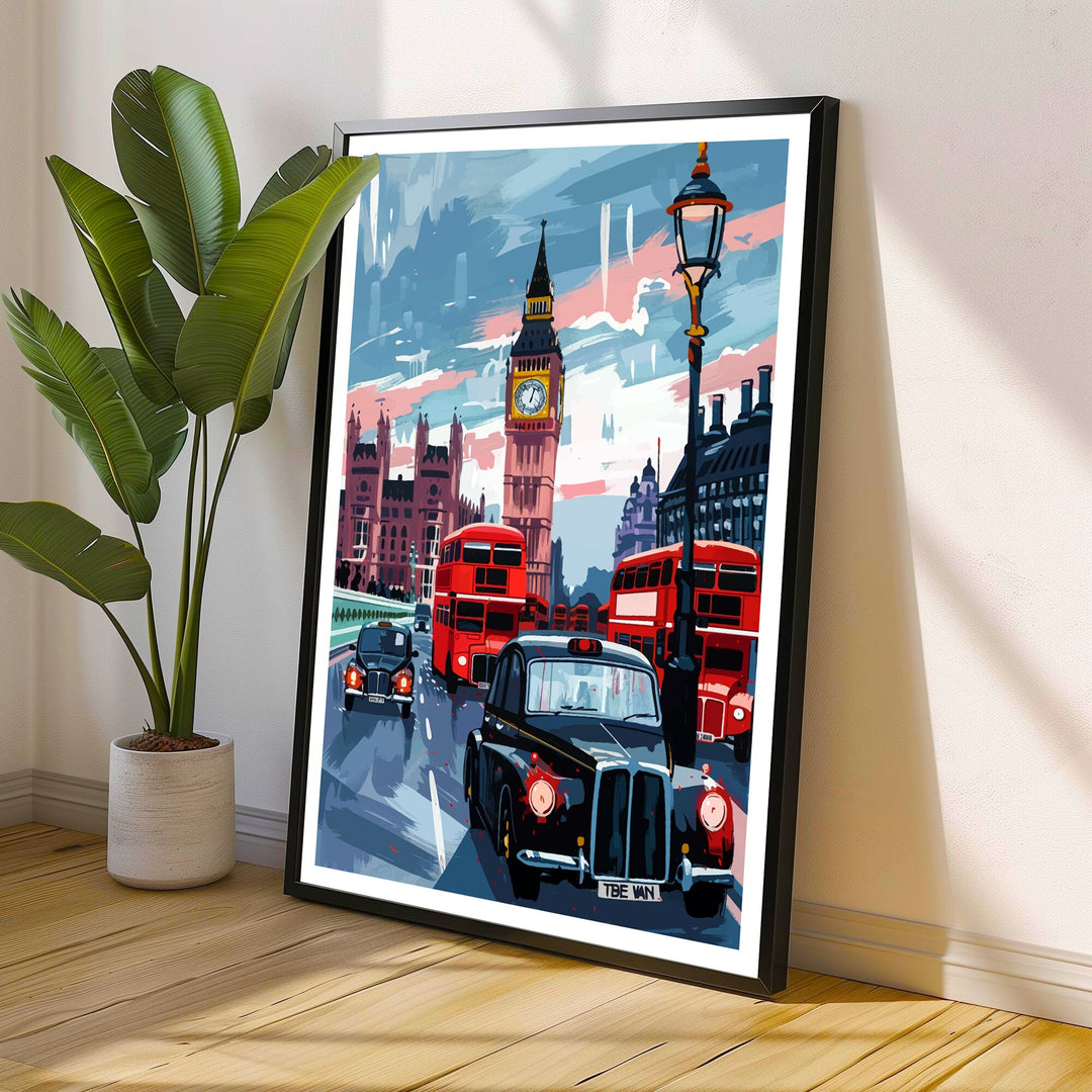 London Travel Poster