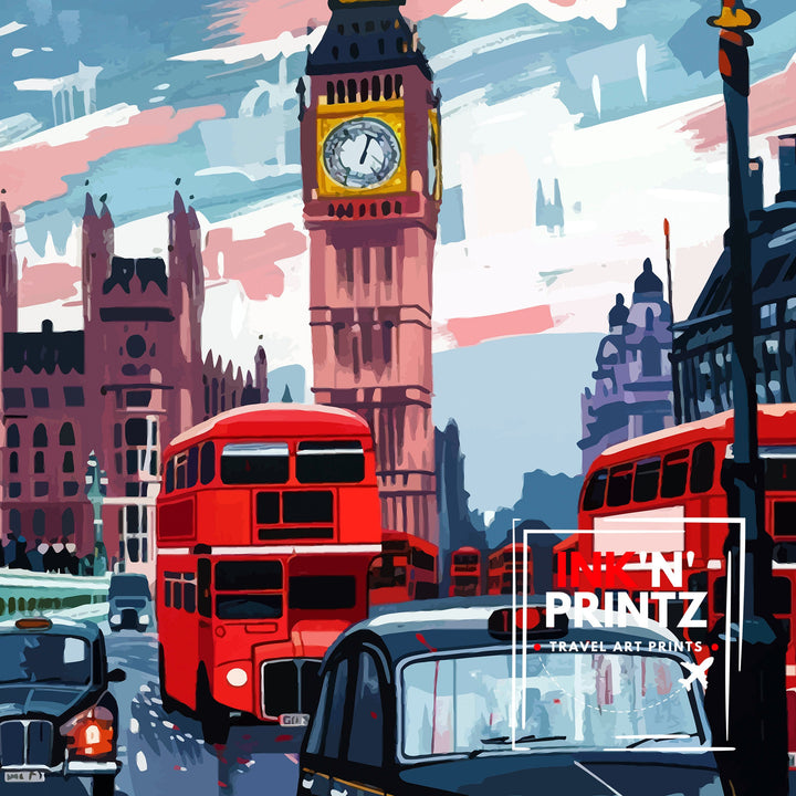 London Travel Poster