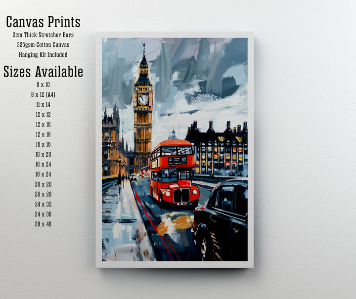 London Travel Print Wall Decor Wall Art London Wall Hanging Home Décor London Gift Art Lovers British Art Lover Gift Print Art