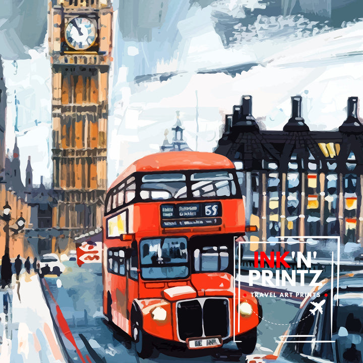 London Travel Poster