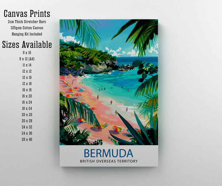 Bermuda Travel Print Wall Decor Wall Art Bermuda Wall Hanging Home Décor Bermuda Gift Art Lovers Bermuda Art Lover Gift Print Art