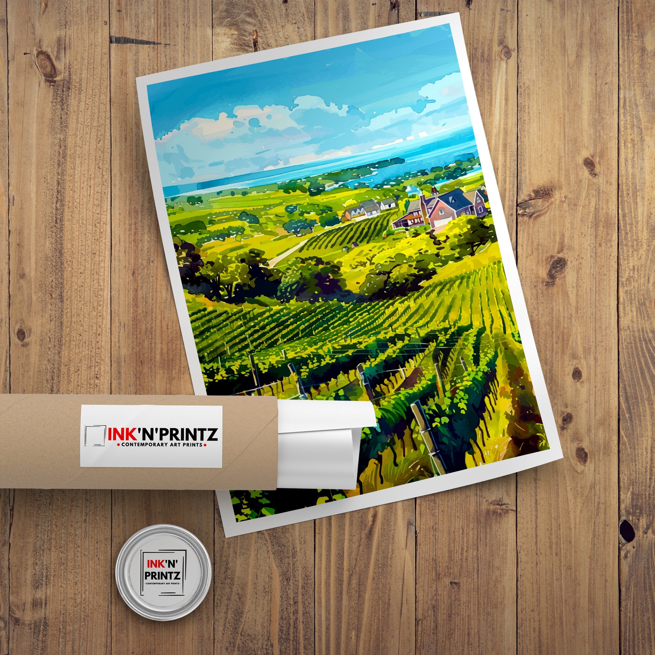 Prince Edward County Canada Travel Print Wall Decor Wall Art Prince Edward County Wall Hanging Home Décor Prince Edward County Gift