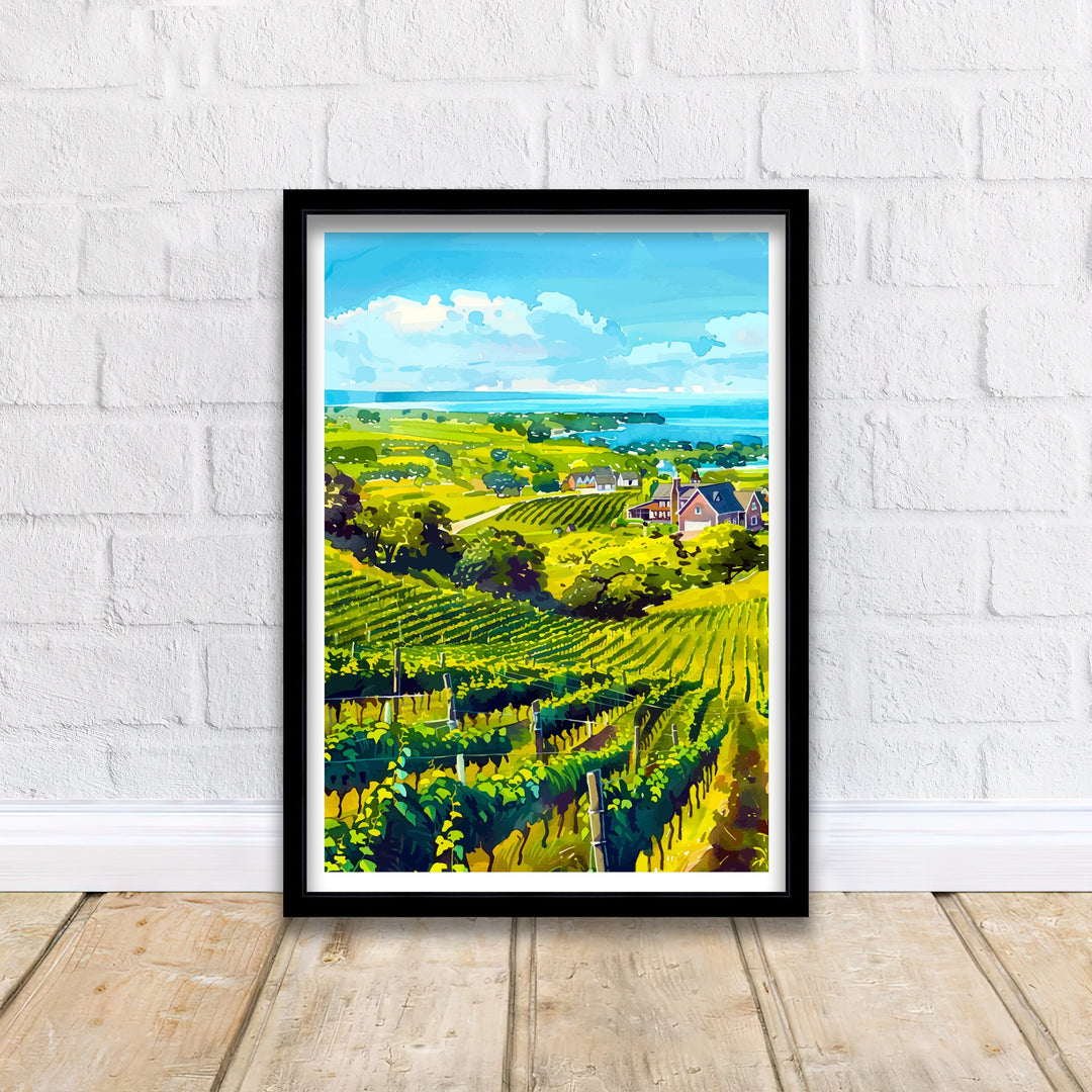 Prince Edward County Canada Travel Print Wall Decor Wall Art Prince Edward County Wall Hanging Home Décor Prince Edward County Gift