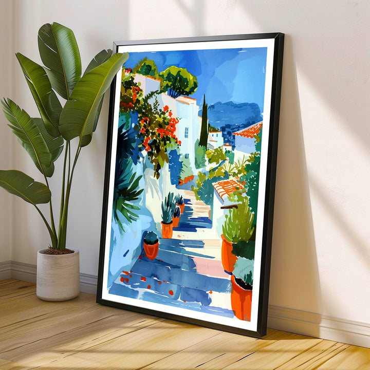 Altea Spain Travel Print Wall Decor Wall Art Altea Wall Hanging Home Décor Altea Gift Art Lovers Spanish Art Lover Gift Print Art