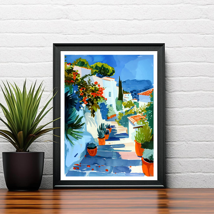 Altea Spain Travel Poster