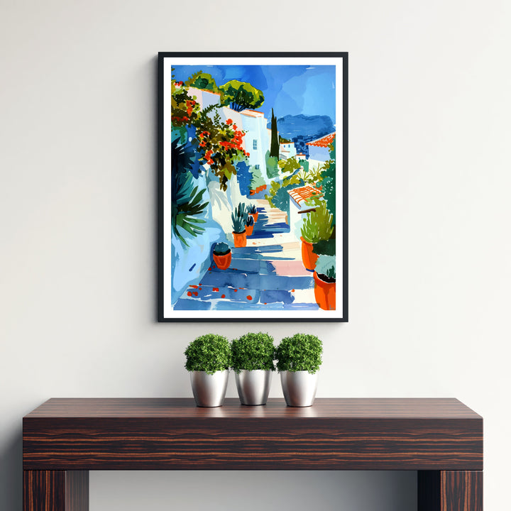 Altea Spain Travel Poster