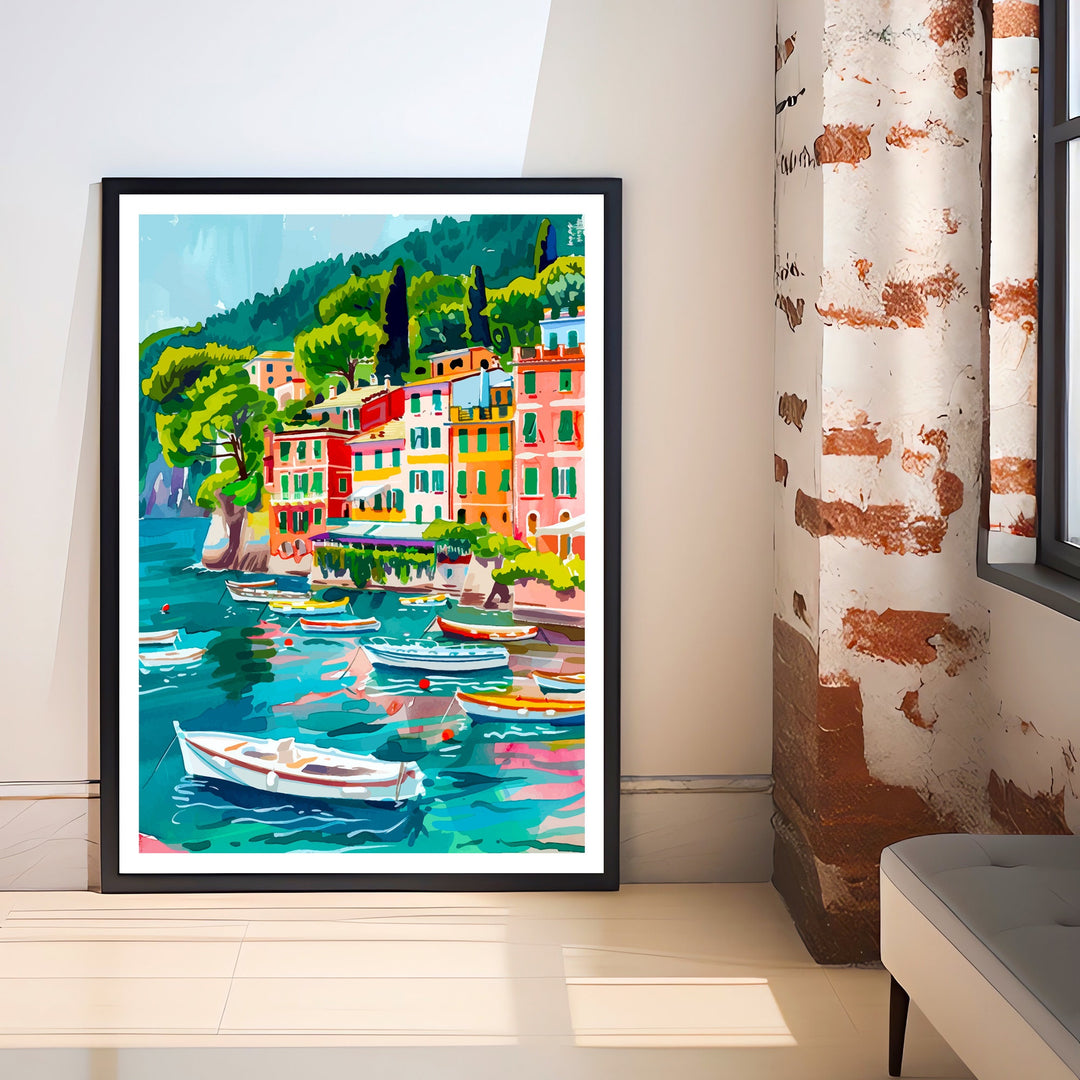 Positano Italy Travel Poster