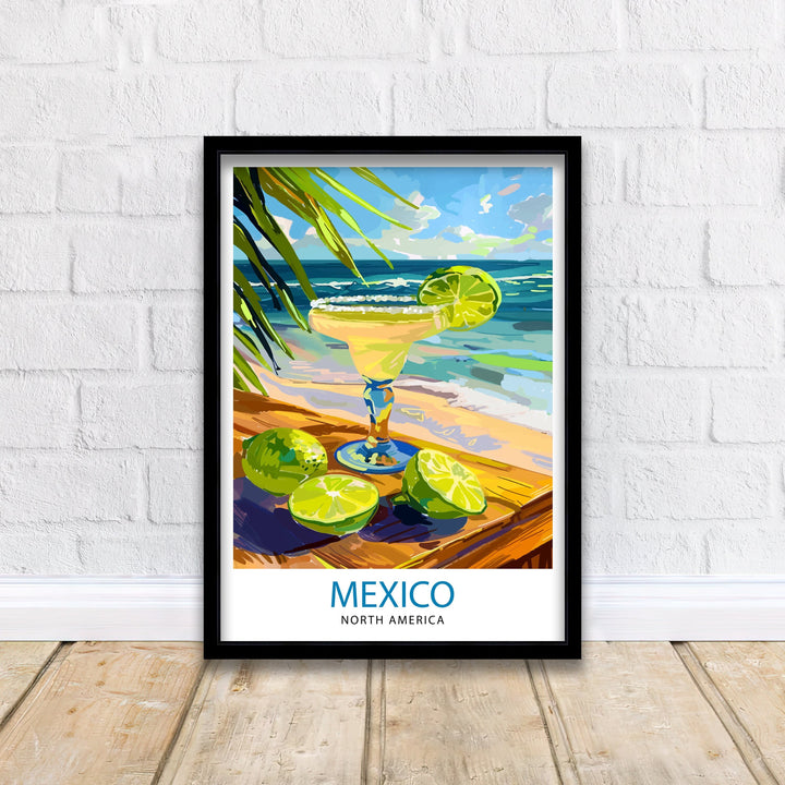 Mexico Travel Print Wall Decor Wall Art Mexico Wall Hanging Home Décor Mexico Gift Art Lovers Mexican Art Lover Gift Print Art