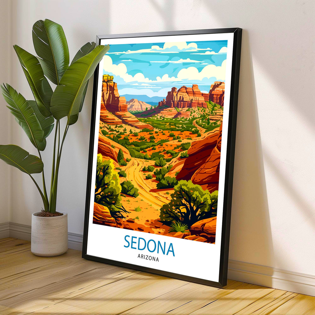 Sedona Arizona Travel Poster