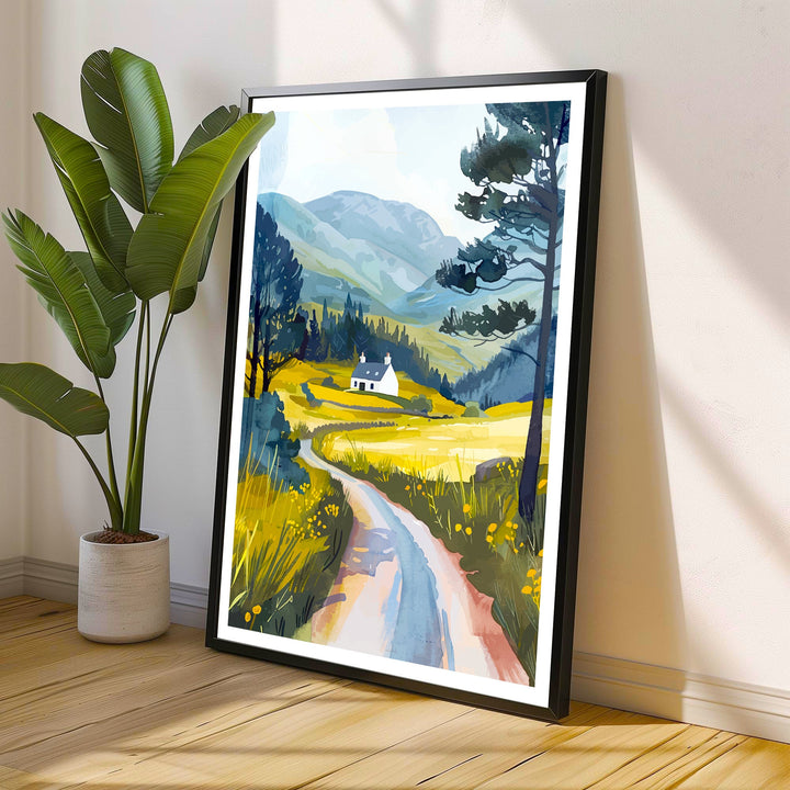 Glen Affric Scotland Travel Print Wall Decor Wall Art Glen Affric Wall Hanging Home Décor Glen Affric Gift Art Lovers Scottish