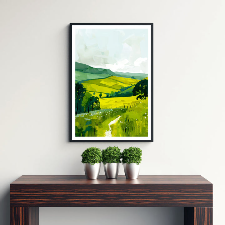 Northumberland England Travel Print Wall Decor Wall Art Northumberland Wall Hanging Home Décor Northumberland Gift Art Lovers