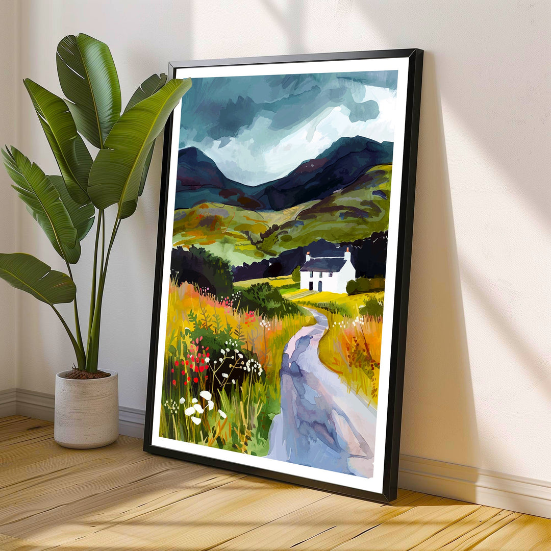 Moel Siabod Snowdonia Travel Print Wall Decor Wall Art Moel Siabod Wall Hanging Home Décor Moel Siabod Gift Art Lovers Welsh Art Lover