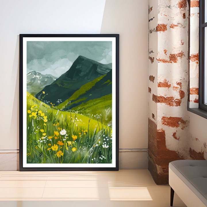 Aonach Mor Scottish Highlands Travel Print Wall Decor Wall Art Aonach Mor Wall Hanging Home Décor Aonach Mor Gift Art Lovers Scottish Art