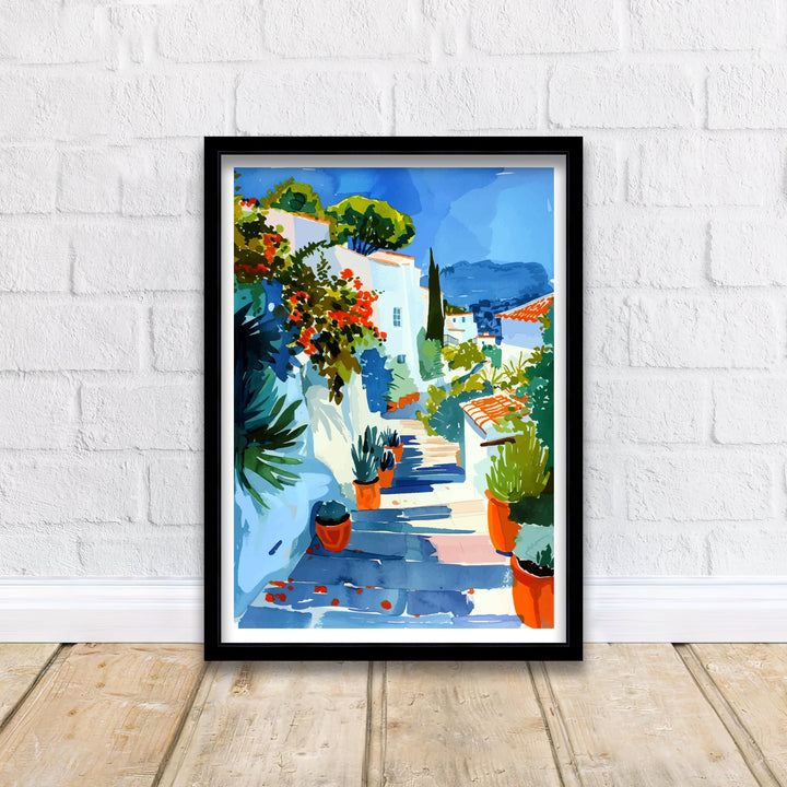 Altea Spain Travel Print Wall Decor Wall Art Altea Wall Hanging Home Décor Altea Gift Art Lovers Spanish Art Lover Gift Print Art