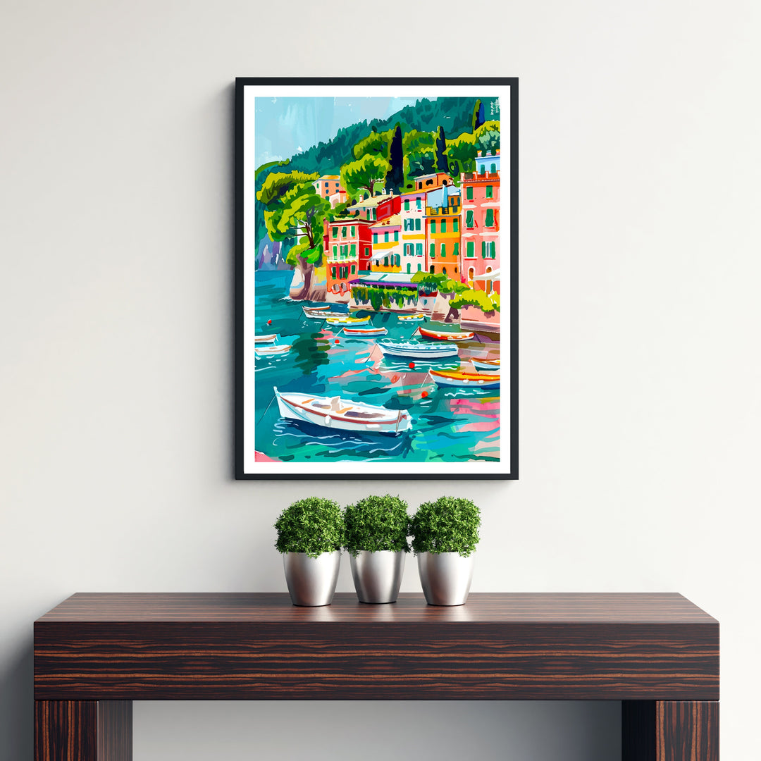 Positano Italy Travel Print Wall Decor Wall Art Positano Wall Hanging Home Décor Positano Gift Art Lovers Italian Art Lover Gift Print Art