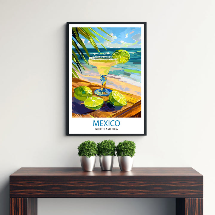 Mexico Travel Poster