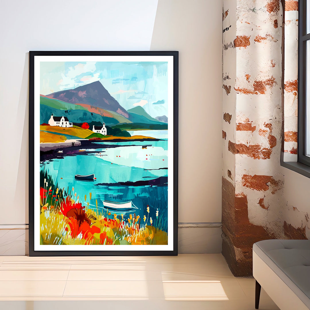 Isle of Arran Scotland Travel Print Wall Decor Wall Art Isle of Arran Wall Hanging Home Décor Isle of Arran Gift Art Lovers Scottish Art