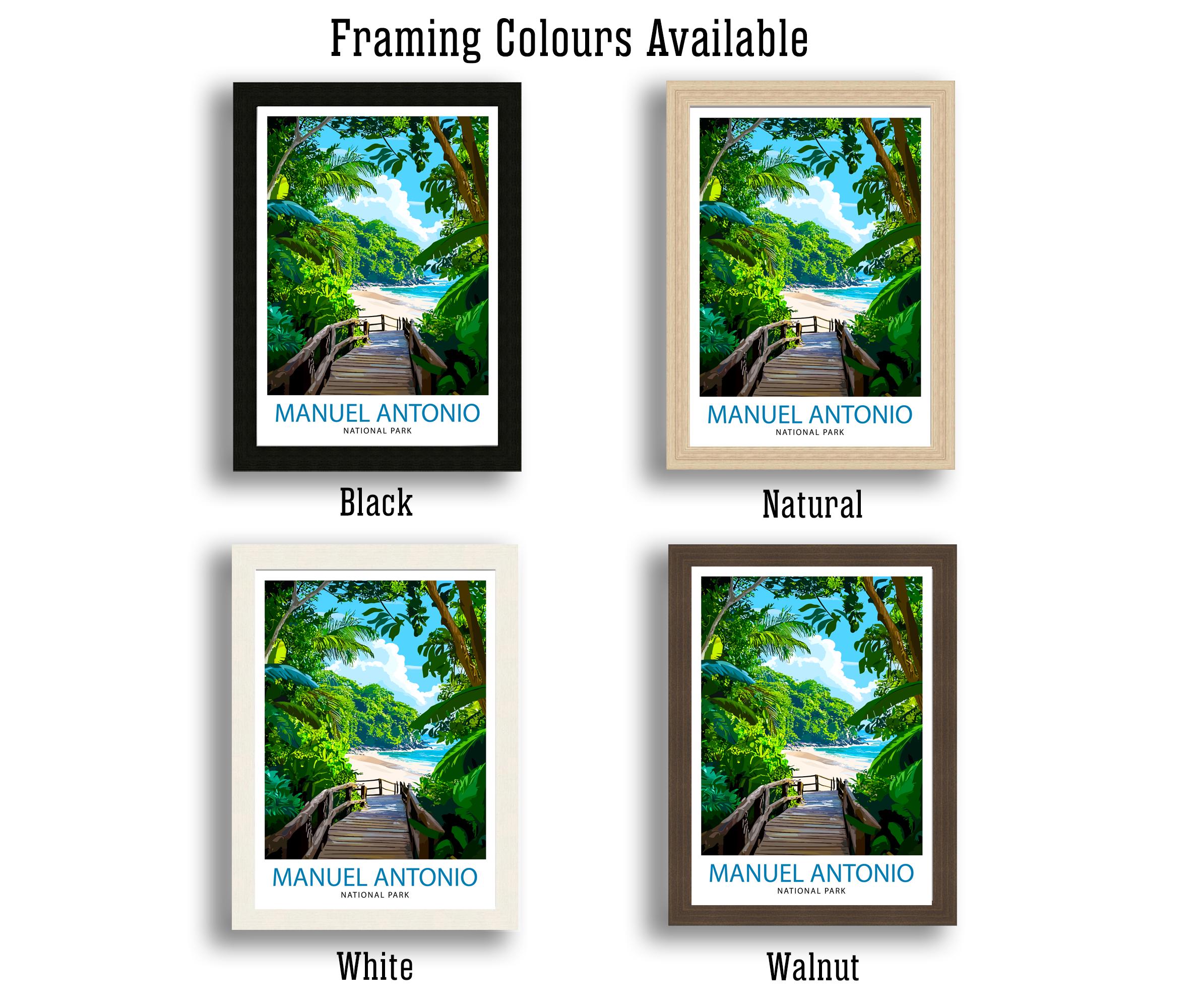 Manuel Antonio National Park Costa Rica Travel Print Wall Decor Wall Art Manuel Antonio Wall Hanging Home Décor Manuel Antonio Gift Art