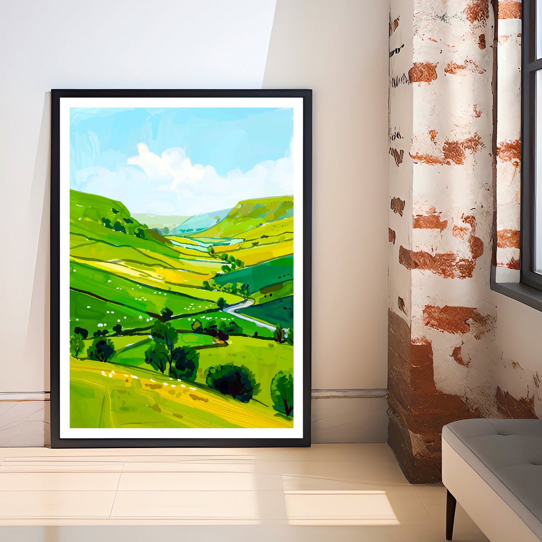 Yorkshire Dales Travel Poster