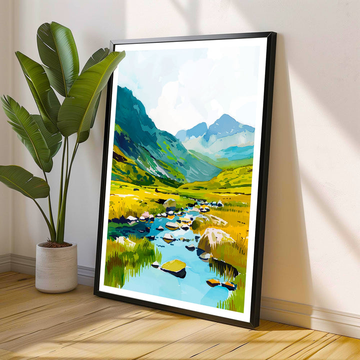 Snowdonia National Park Wales Travel Print Wall Decor Wall Art Snowdonia Wall Hanging Home Décor Snowdonia Gift Art Lovers Welsh Art