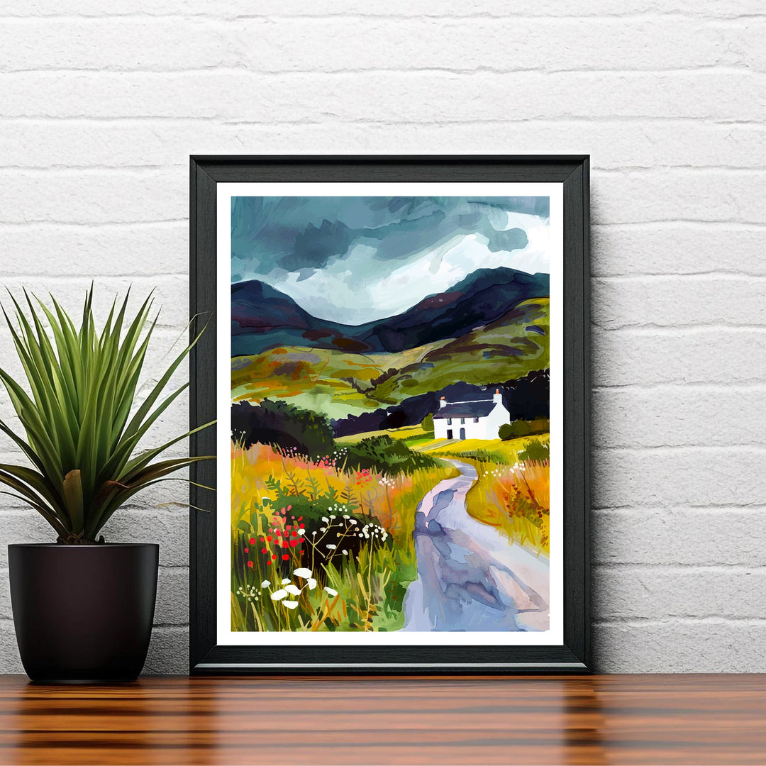 Moel Siabod Snowdonia Travel Print Wall Decor Wall Art Moel Siabod Wall Hanging Home Décor Moel Siabod Gift Art Lovers Welsh Art Lover