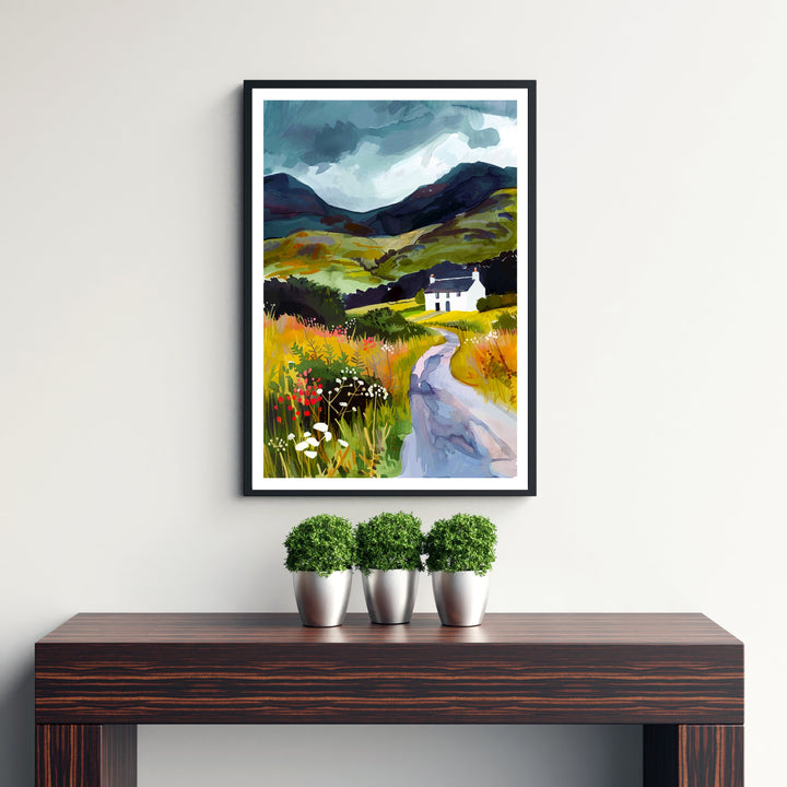 Moel Siabod Snowdonia Travel Poster