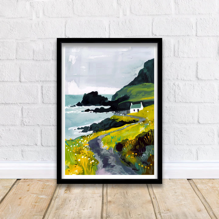 Isle of Skye Scotland Travel Print Wall Decor Wall Art Isle of Skye Wall Hanging Home Décor Isle of Skye Gift Art Lovers Scottish Art Lover