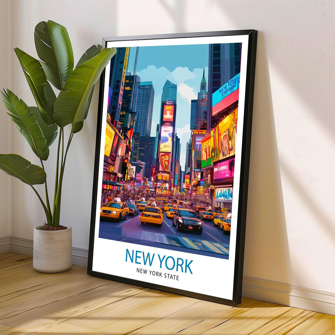 New York City Print Wall Decor Wall Art NYC Wall Hanging Home Décor New York City Gift Art Lovers Urban Art Lover Gift Print Art